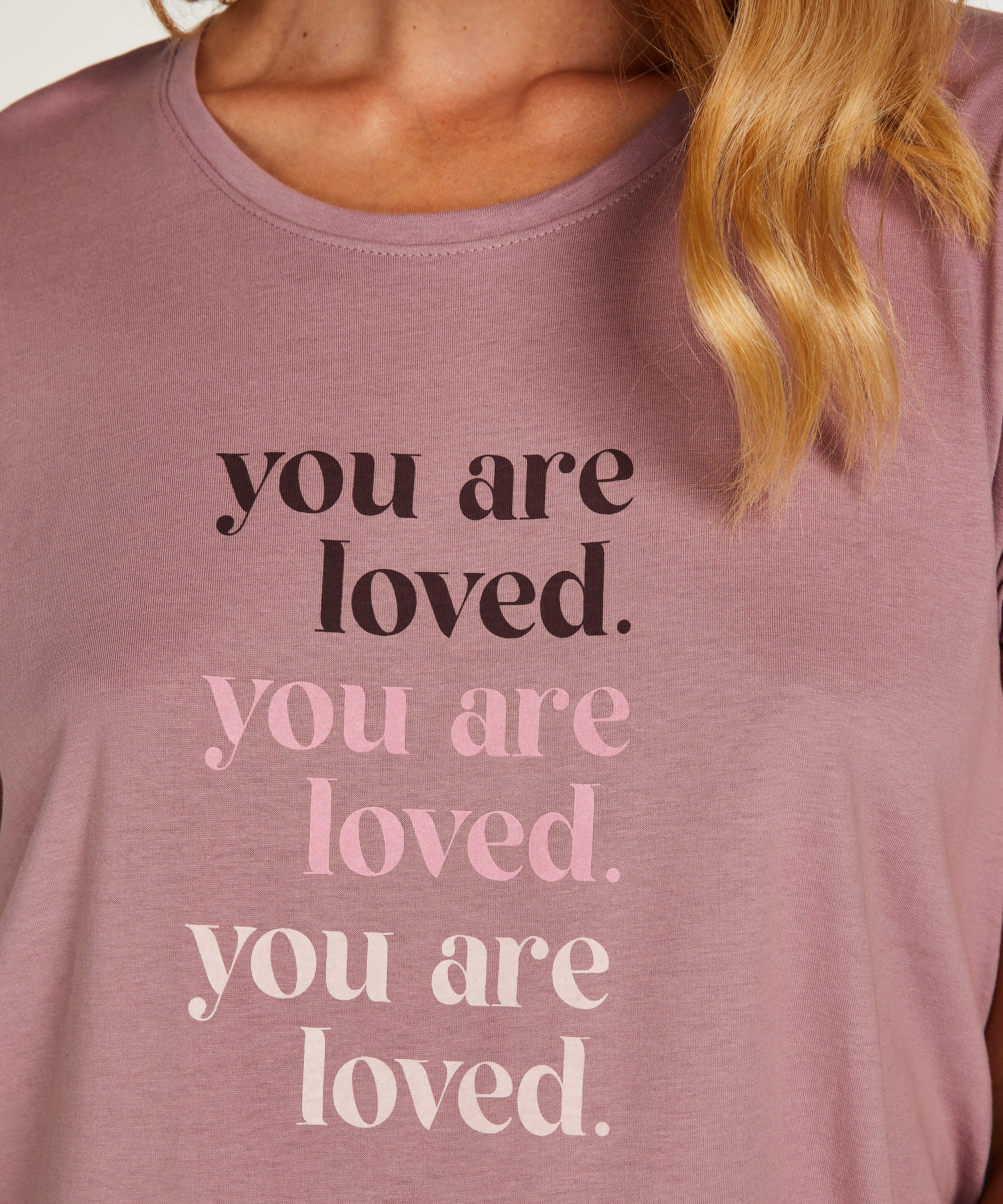 Camisón premamá de manga corta, Verde, main