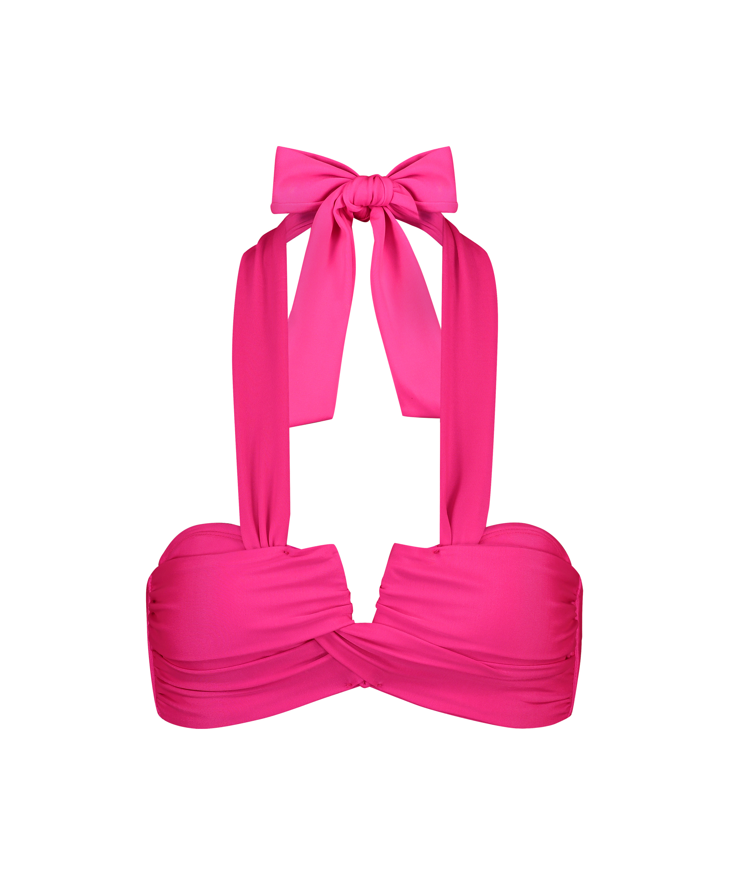 Crop top de bikini Naples, Rosa, main