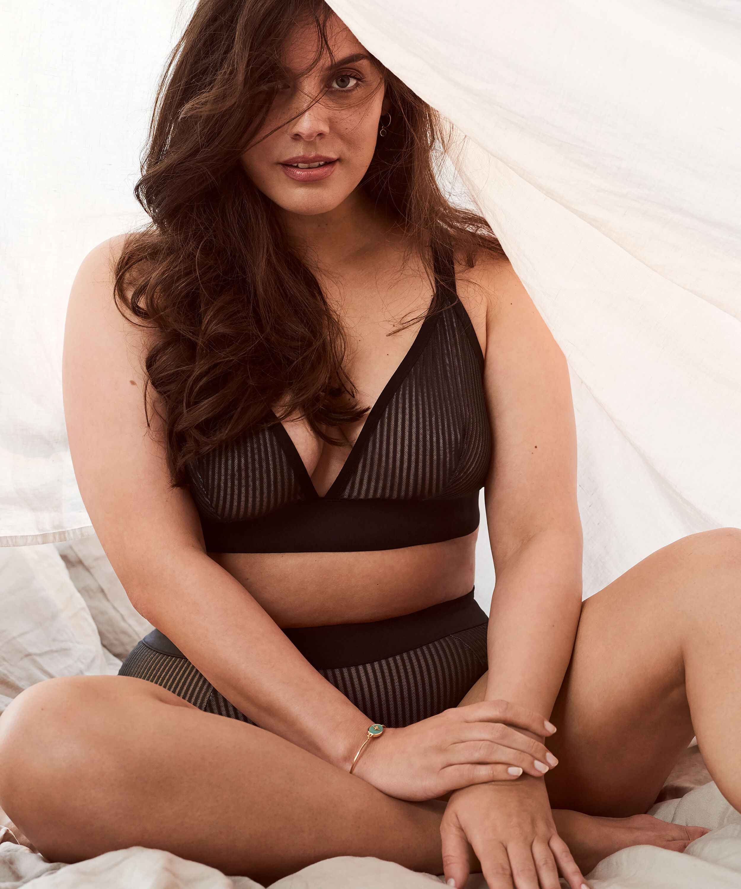 Bralette Meryem I AM Danielle, Negro