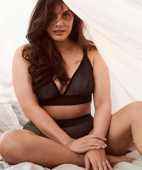 Bralette Meryem I AM Danielle, Negro