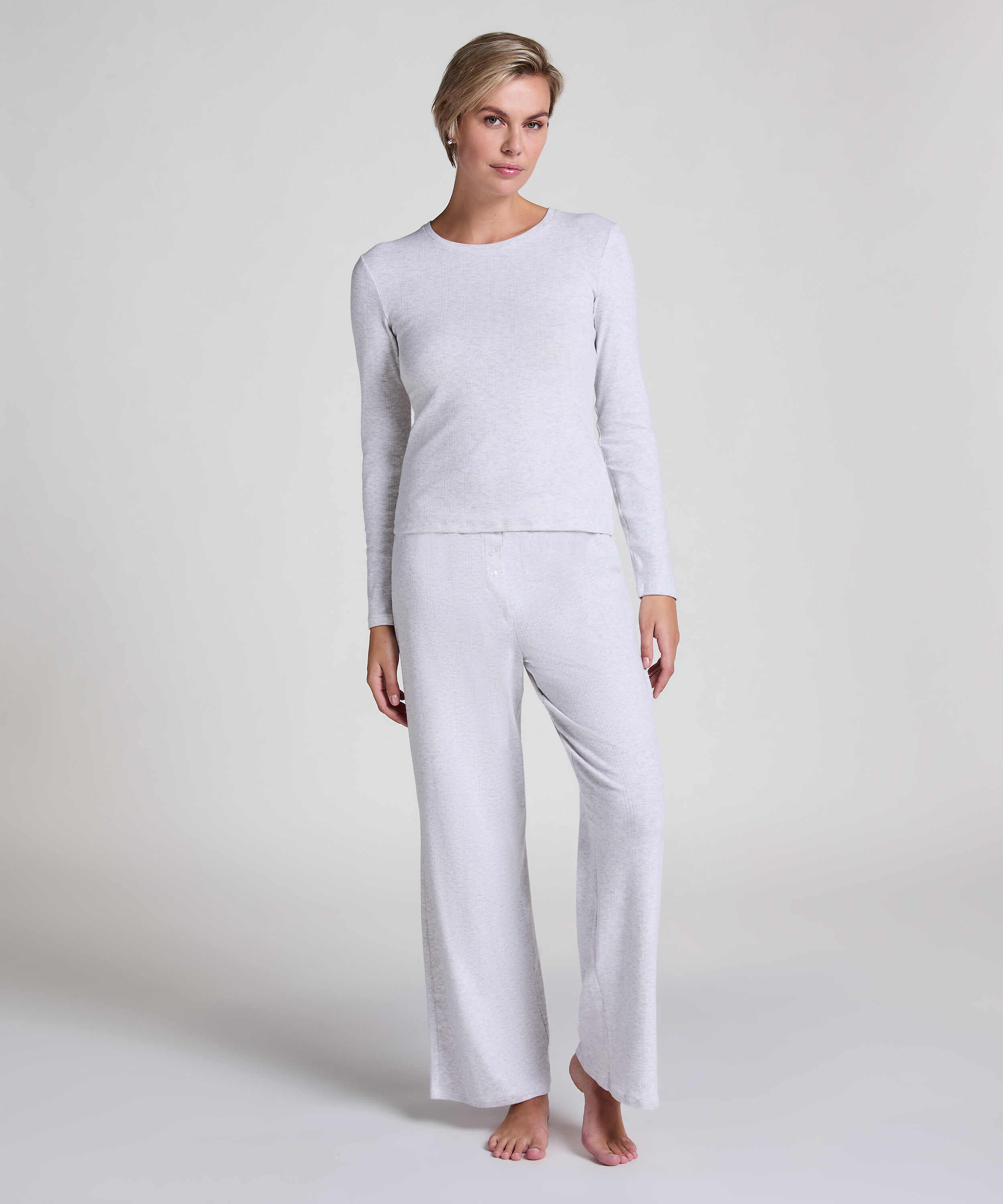 Top de pijama Pointelle