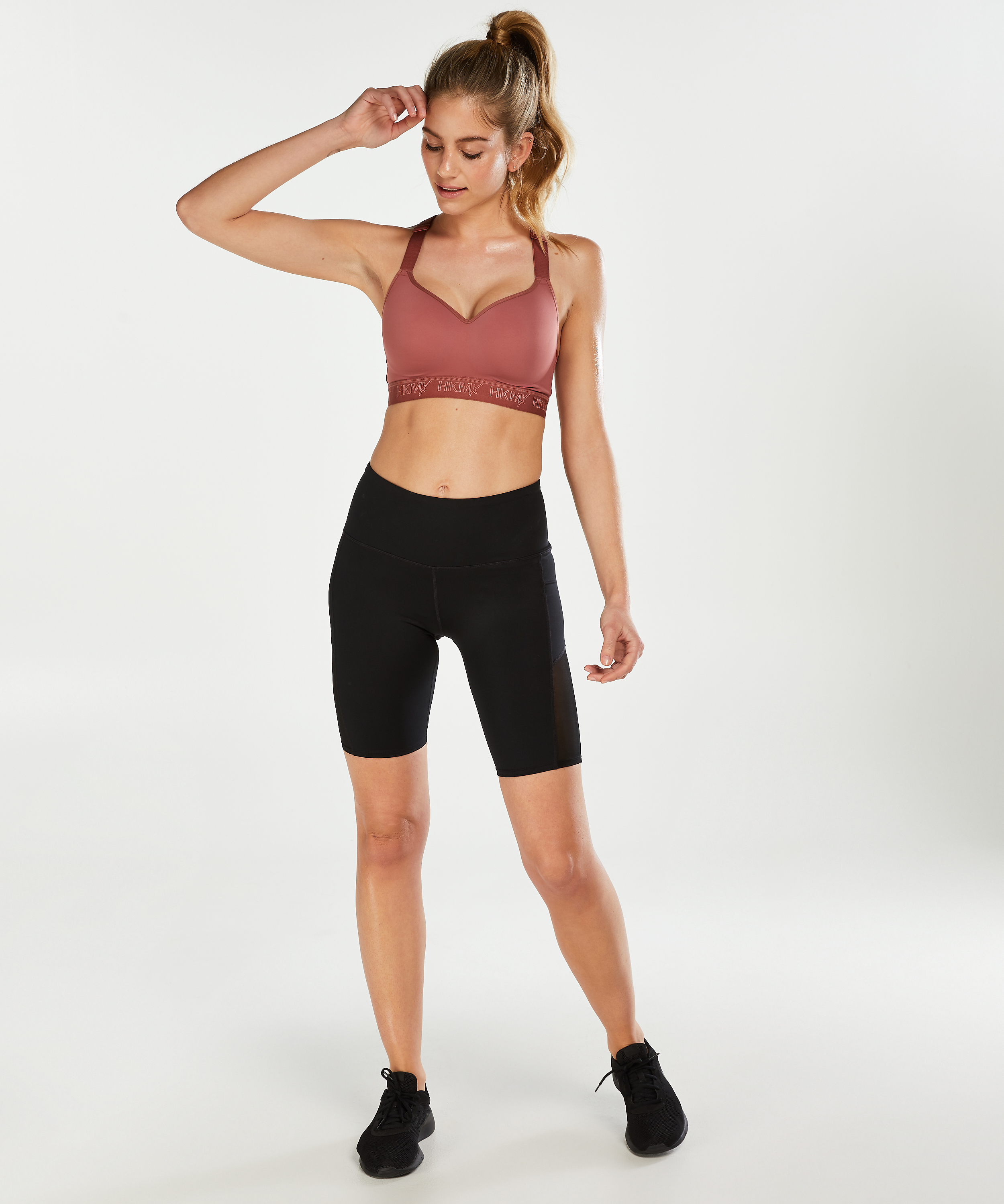 HKMX Sujetador deportivo The All Star Level 2, Rosa, main