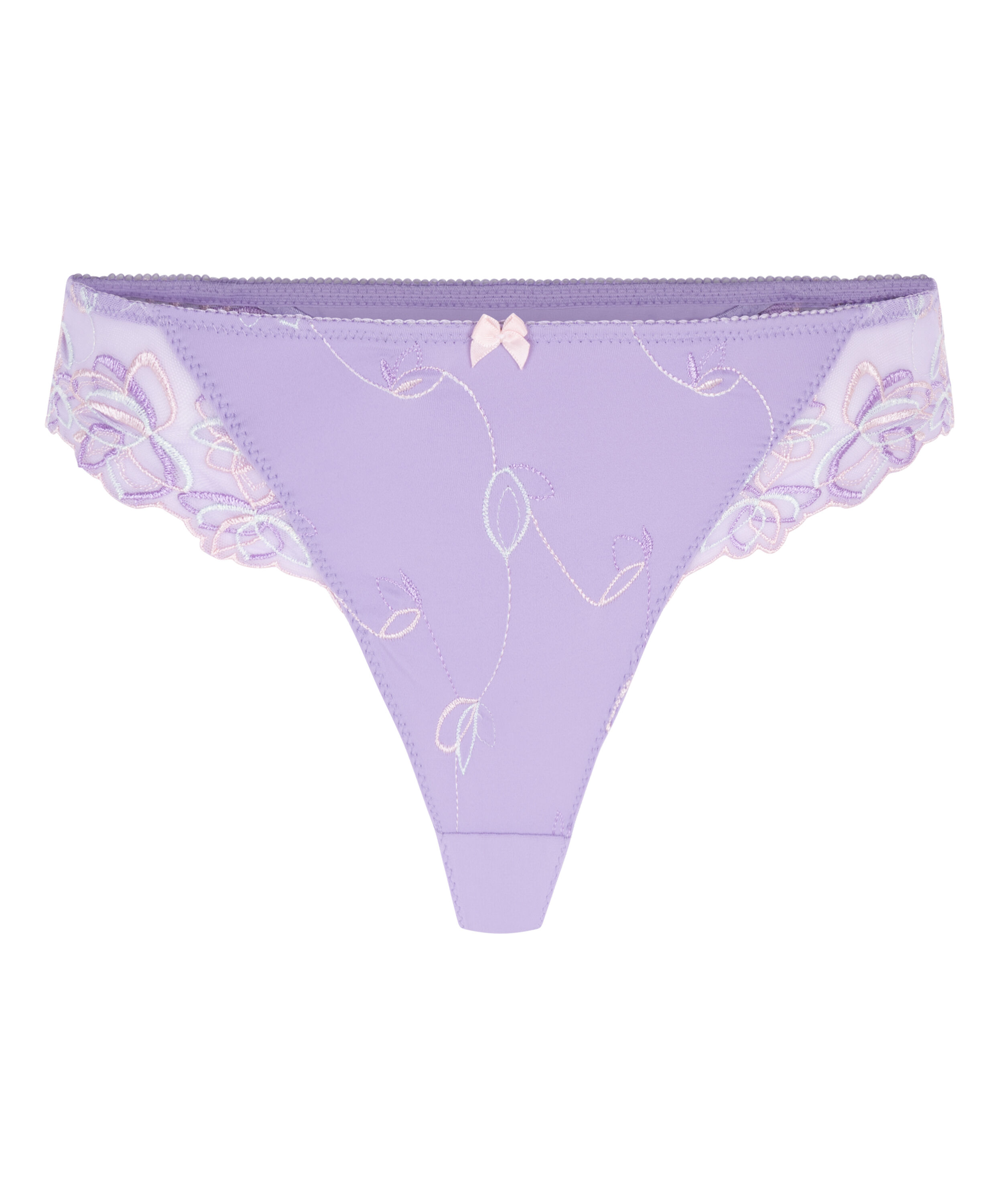 Tanga pantal&oacute;n corto Diva, Morado