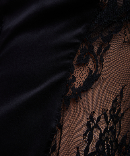 Vestido tipo camis&oacute;n Jennifer, Negro