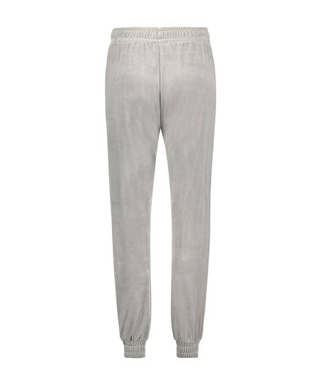 Pantalones de deporte Velours, Gris
