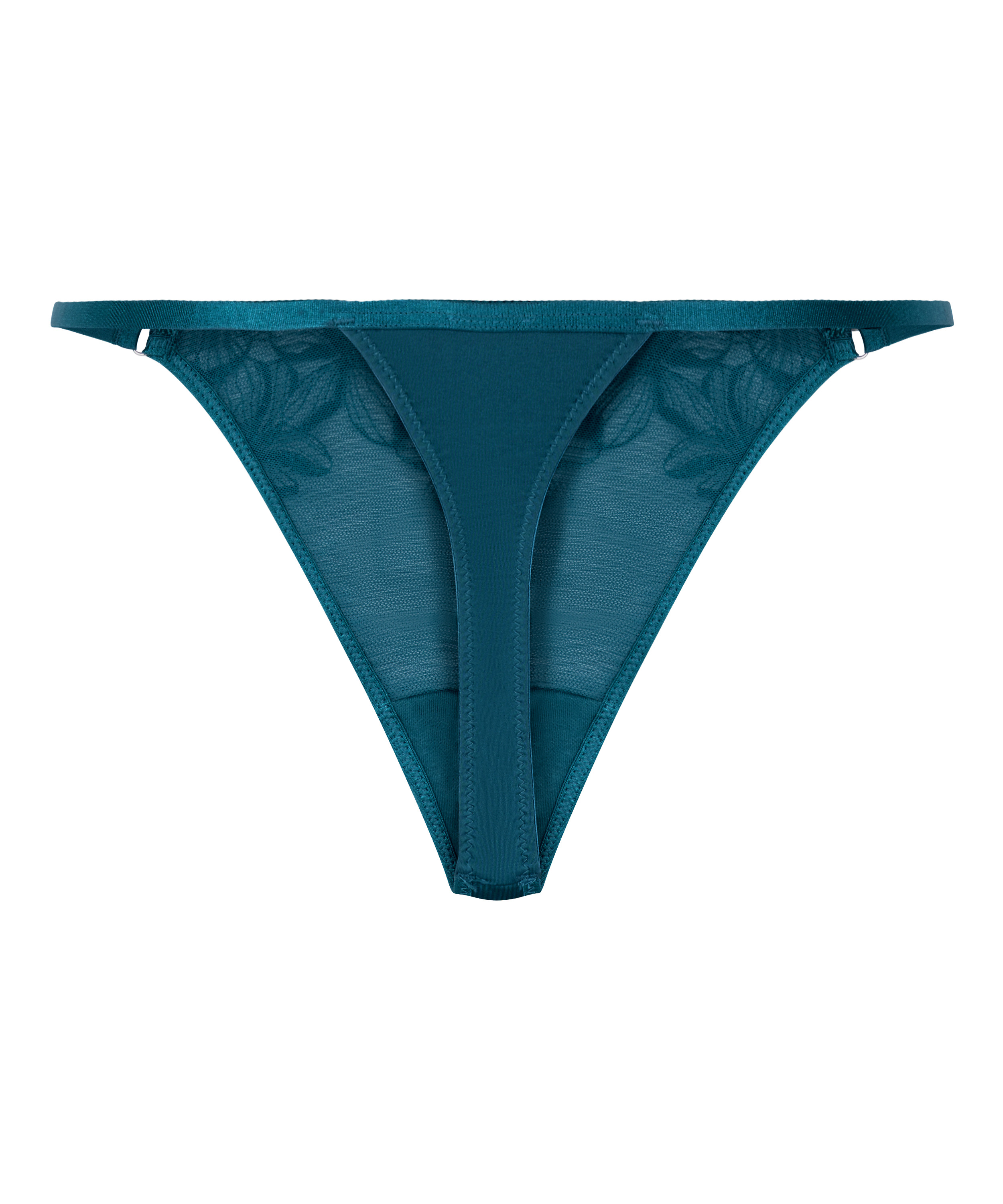 Tanga de pernera alta Margot, Azul, main