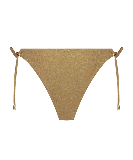 Braguita de Bikini Cheeky Tanga Goldie Shimmer, Amarillo