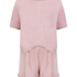 Conjunto de pijama en punto, Rosa