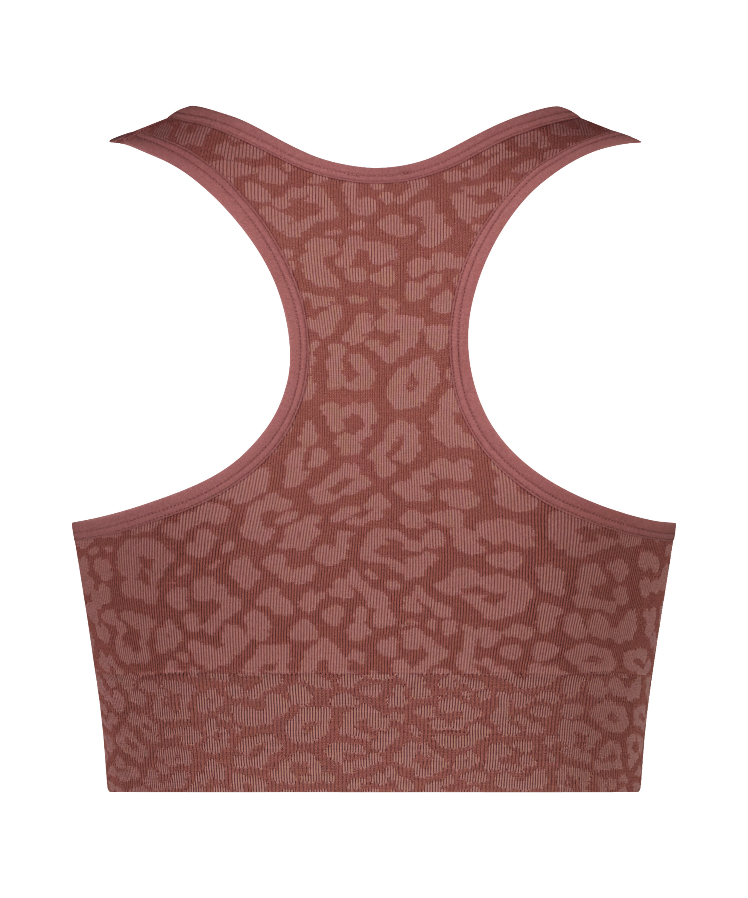 HKMX Sujetador deportivo sin costuras, Rosa, main