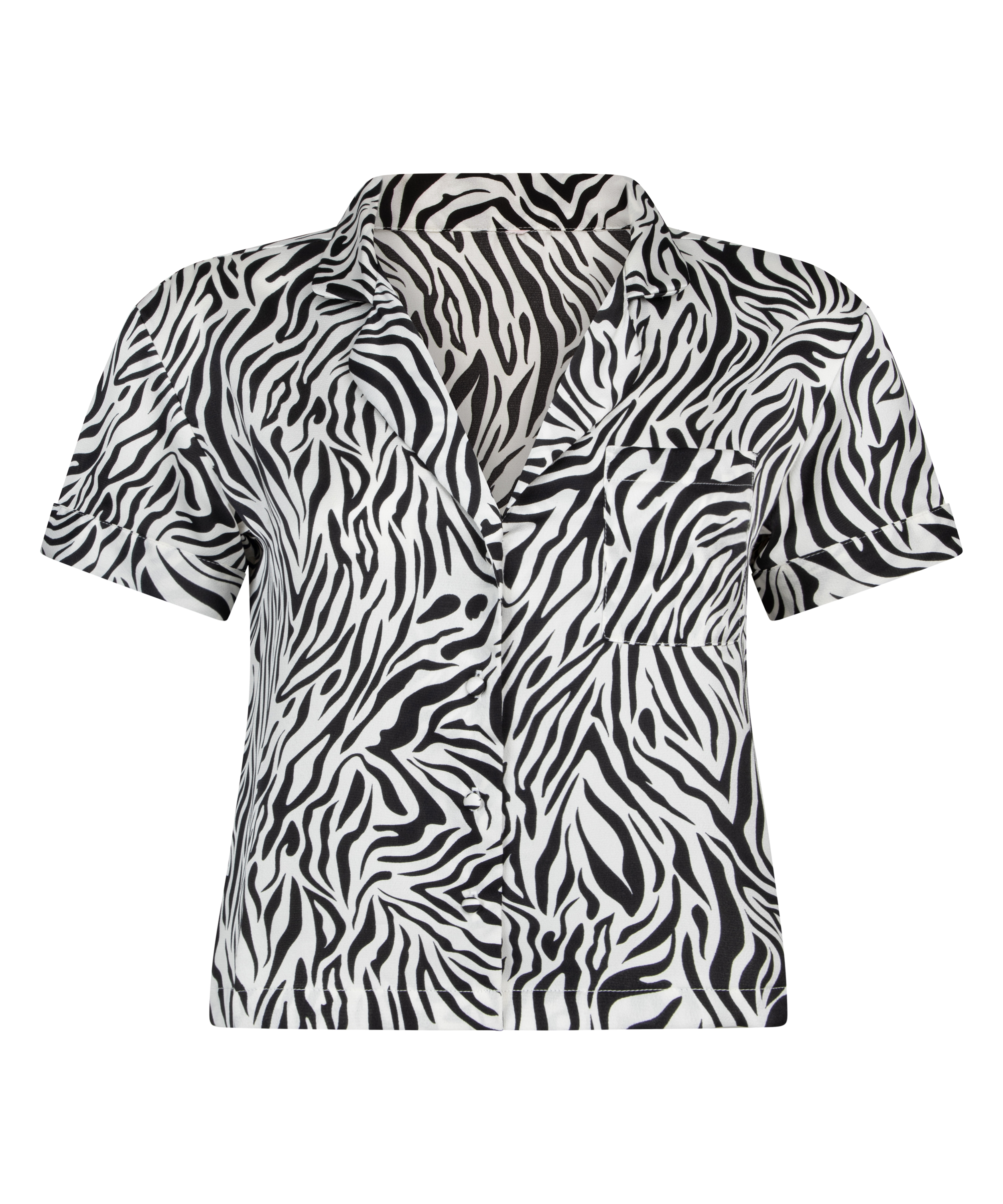 Chaqueta de manga corta de satén, Blanco, main