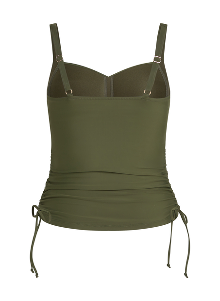 Tankini moldeador Luna, Verde