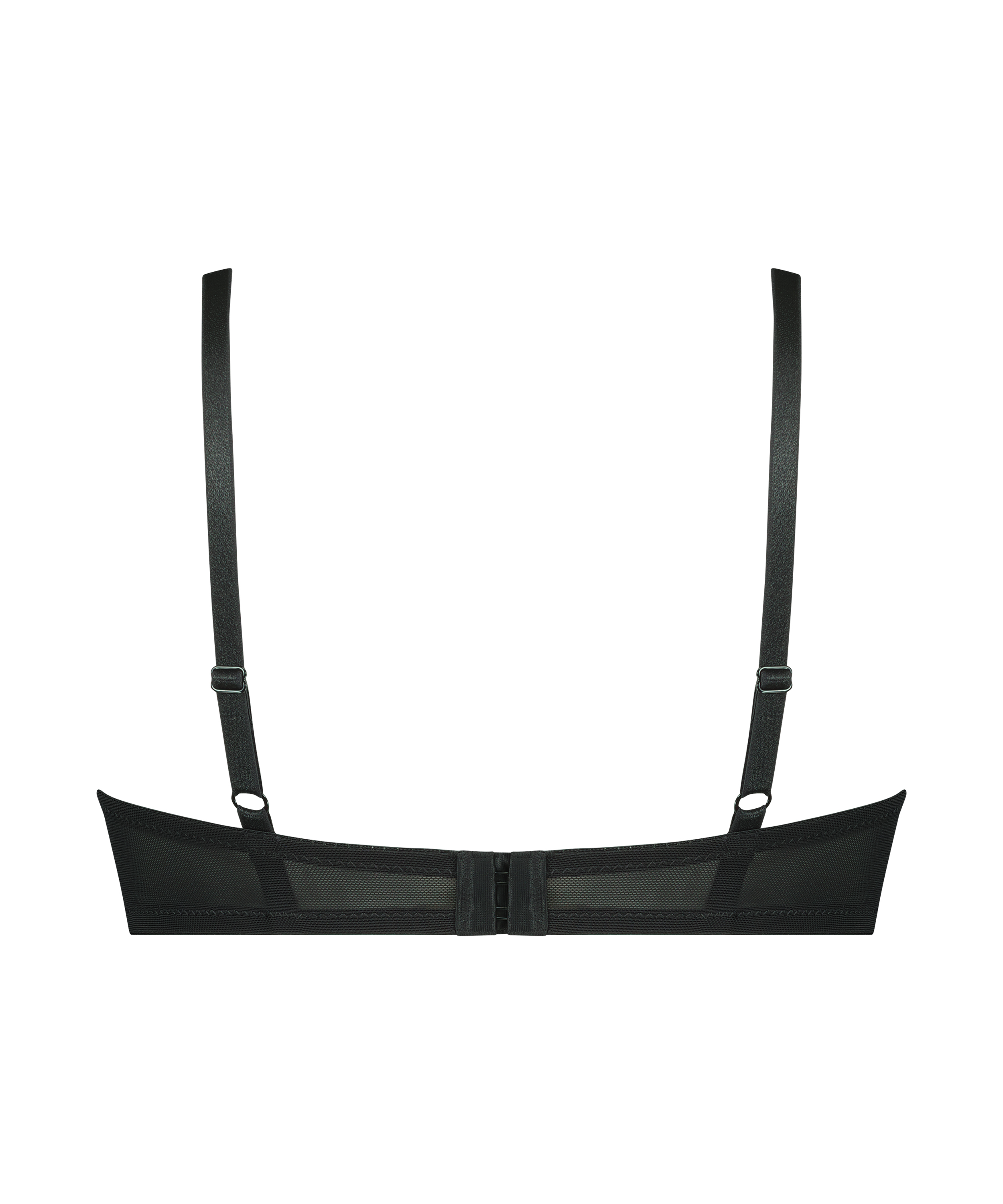 Sujetador con aros sin relleno Mavis, Negro, main