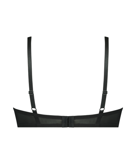 Sujetador con aros sin relleno Mavis, Negro