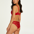 Brasile&ntilde;a Invisible Lace Back, Rojo