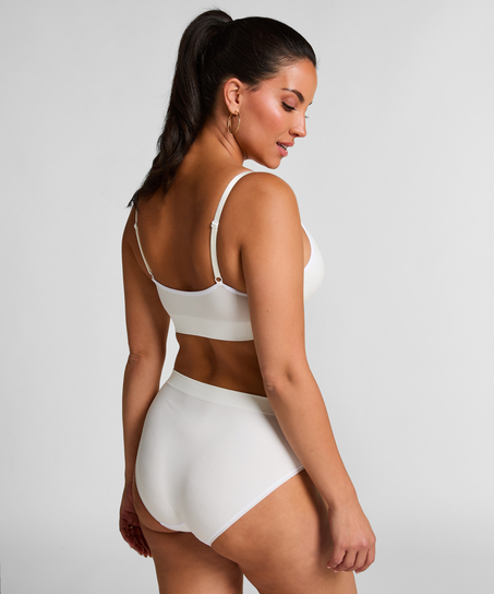 Bralette triangular Dide, Blanco
