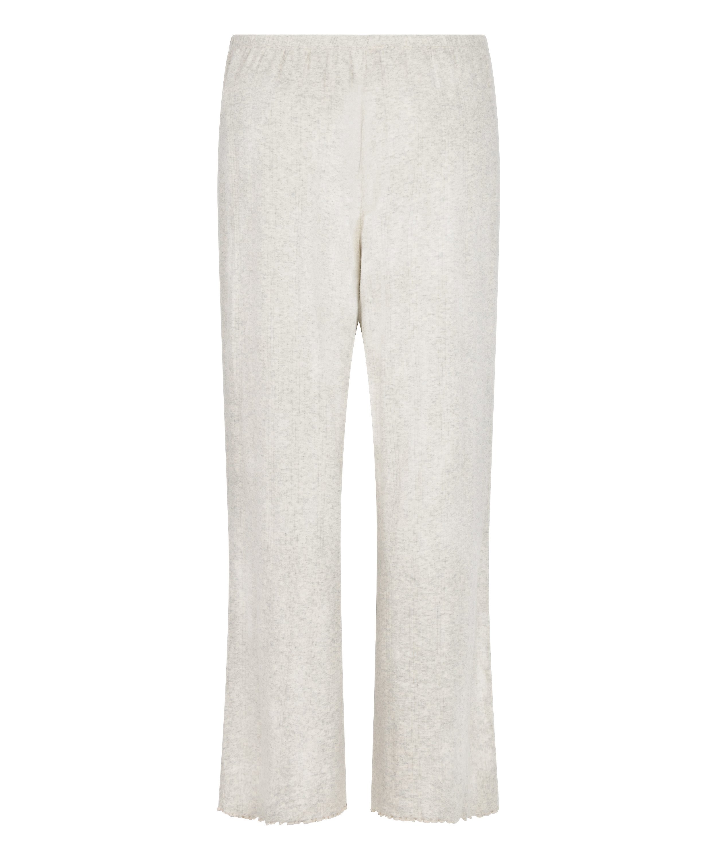 Pyjama Pant Loose Pointelle, Gris, main