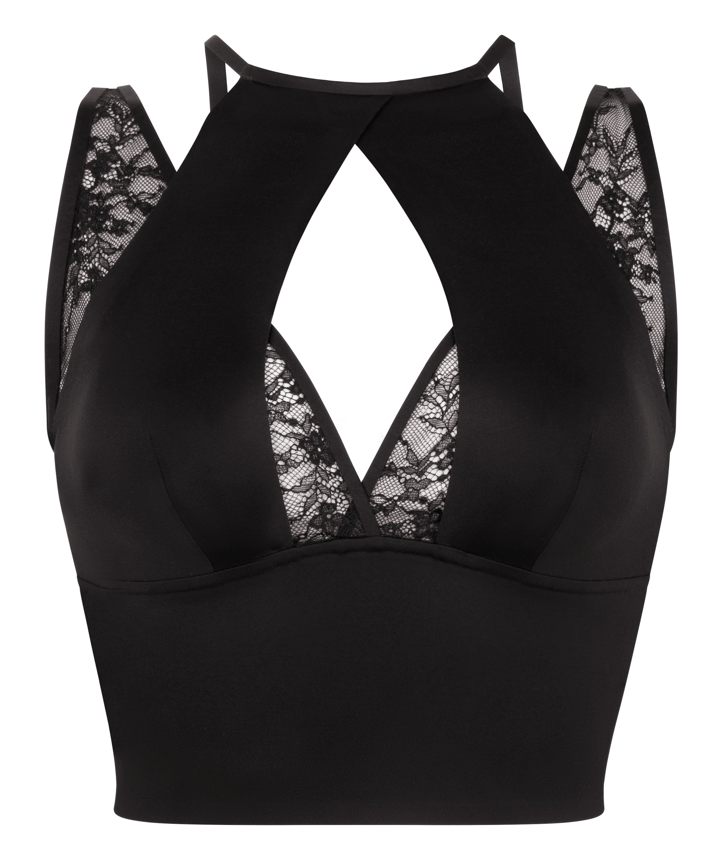 Bralette Vivianne, Negro, main