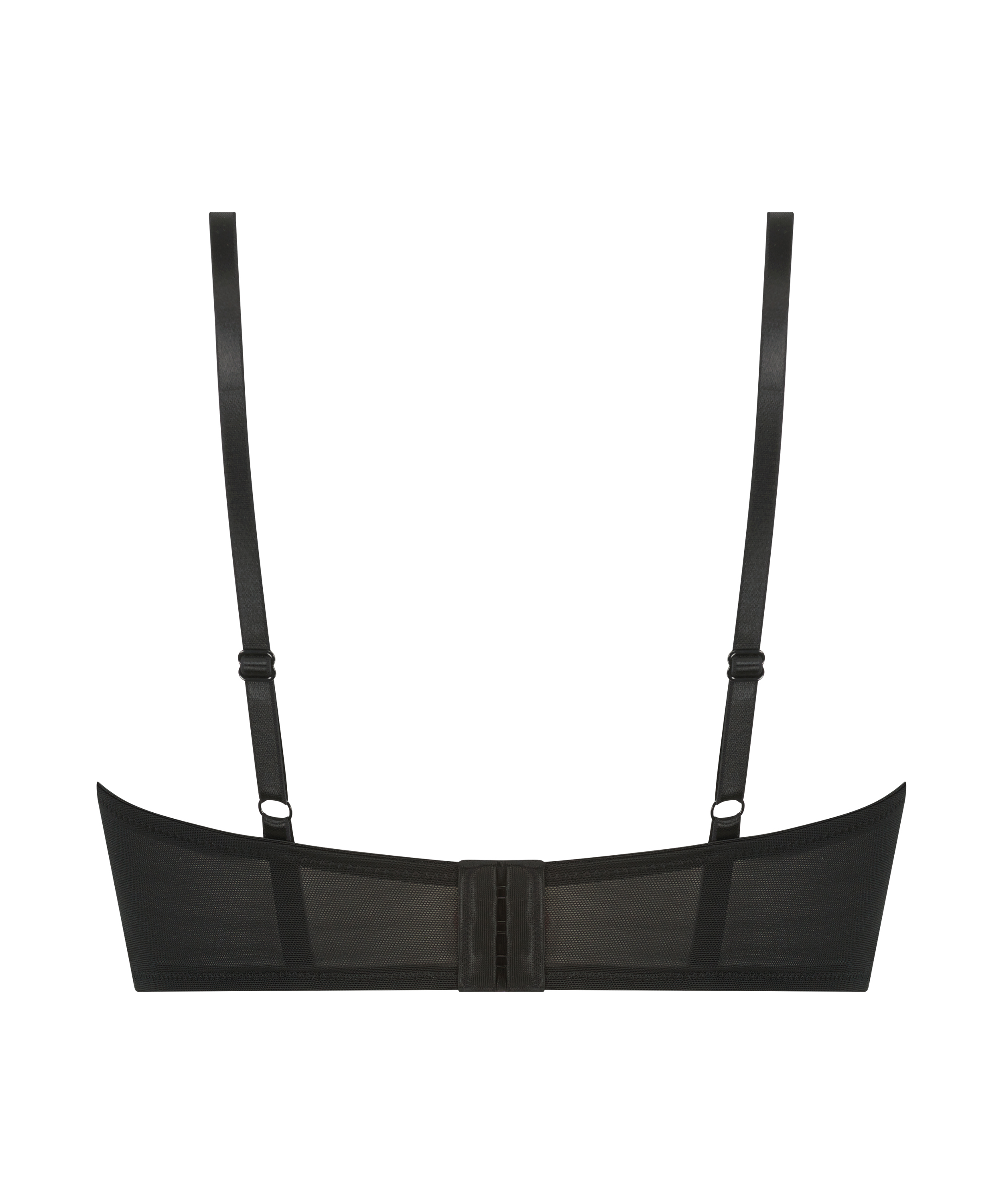 Sujetador longline de aros no preformado Emily, Negro, main