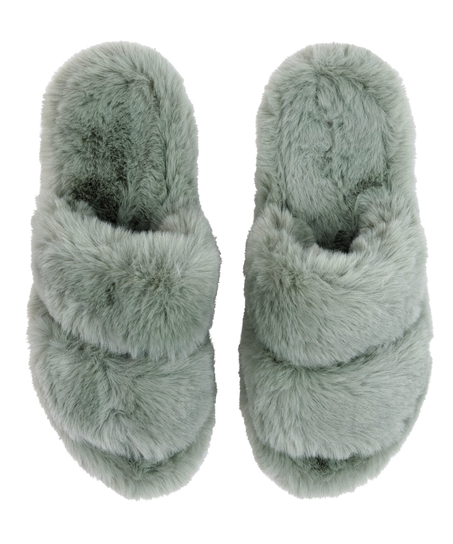 Pantuflas Hannah, Verde