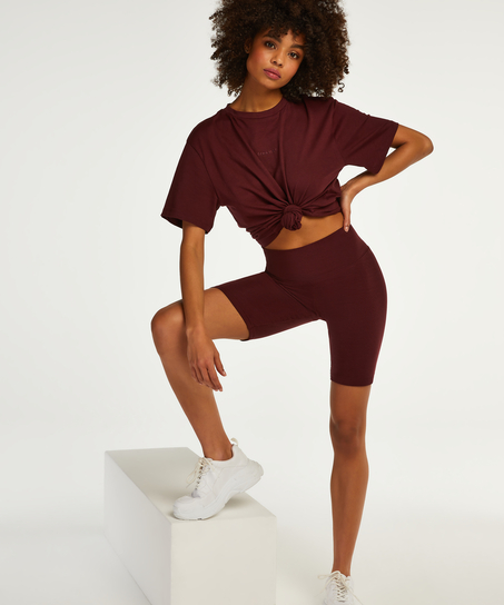 Conjunto de pijama corto Biker, Rojo