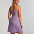 Vestido lencero Nora Lace, Morado