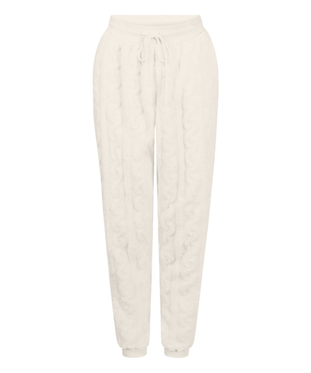 Pantal&oacute;n de ch&aacute;ndal de ochos polar, Blanco