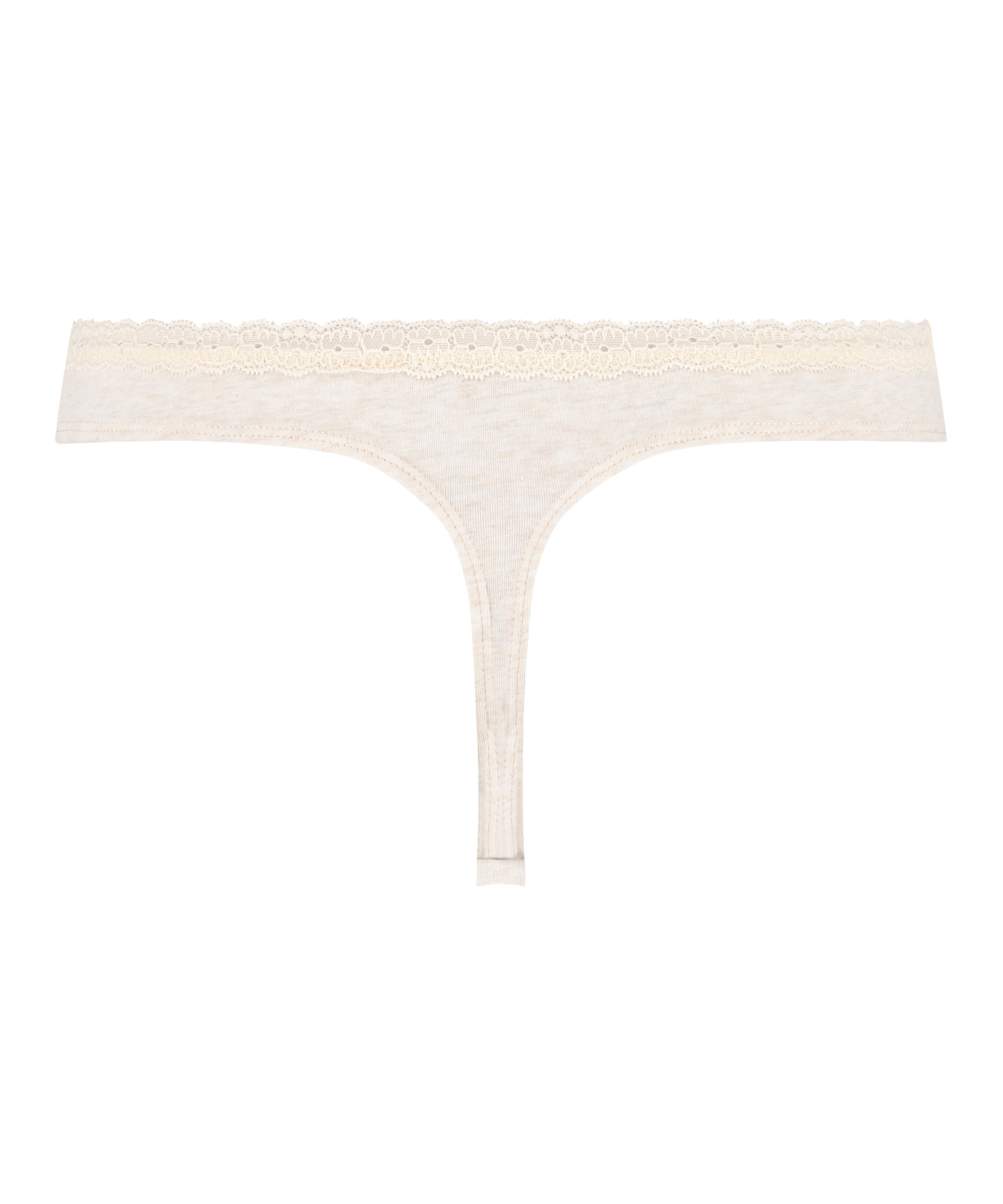 Tanga de algod&oacute;n, Beige, main