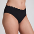 Parte de abajo de bikini Scallop Rio, Negro