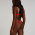 Tanga Lace & Shine, Rojo