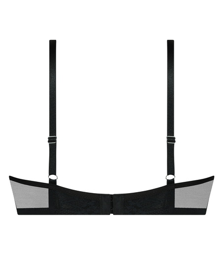 Sujetador con aros no preformado Daphne, Negro