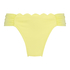 Braguita de Bikini Rio Scallop, Amarillo