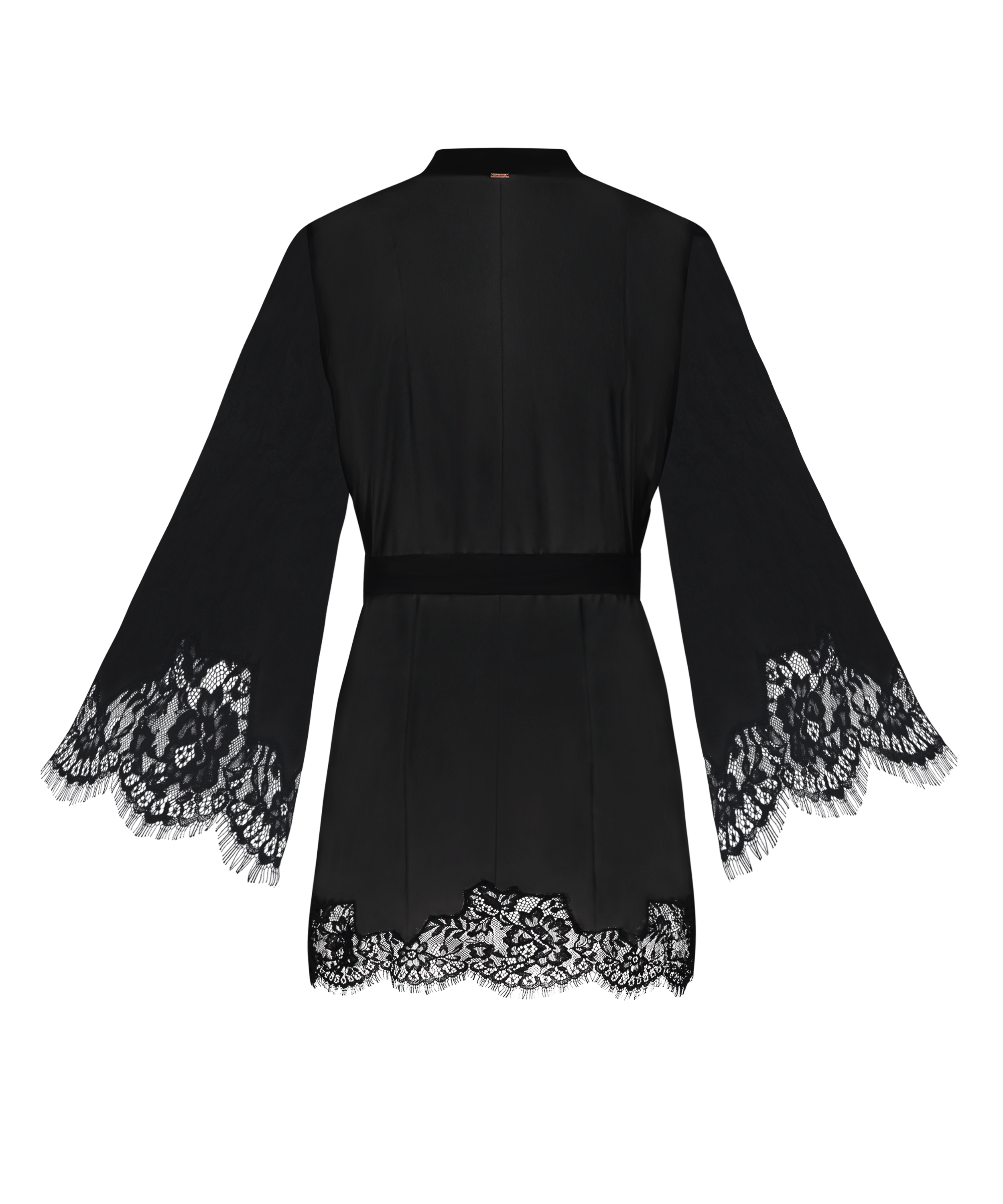 Kimono Satin, Negro, main