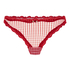 Tanga de tiro alto Liz, Rojo