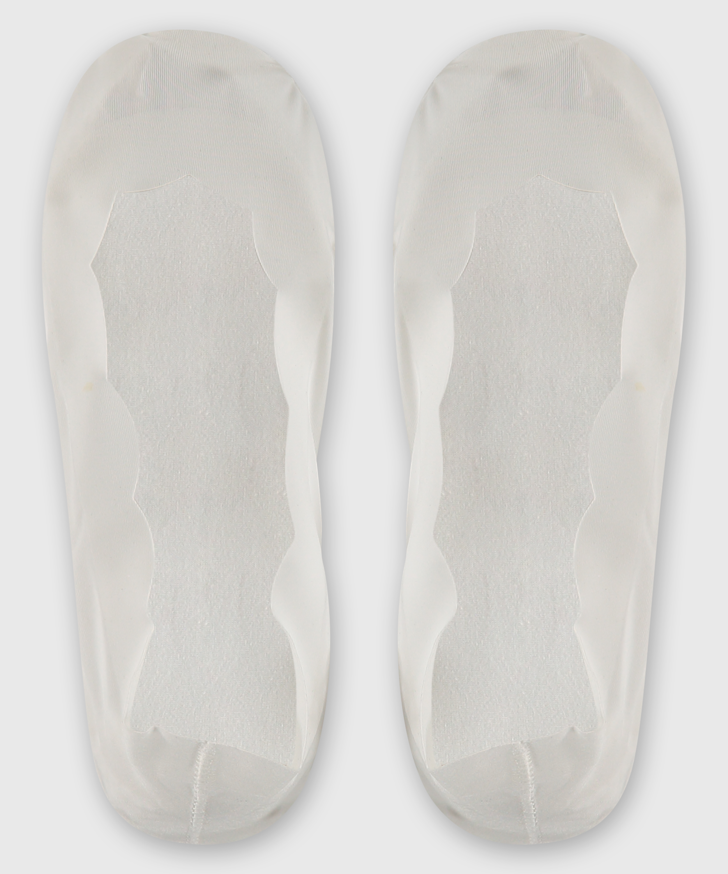 2 pares de calcetines “invisibles” Scallop, Blanco, main