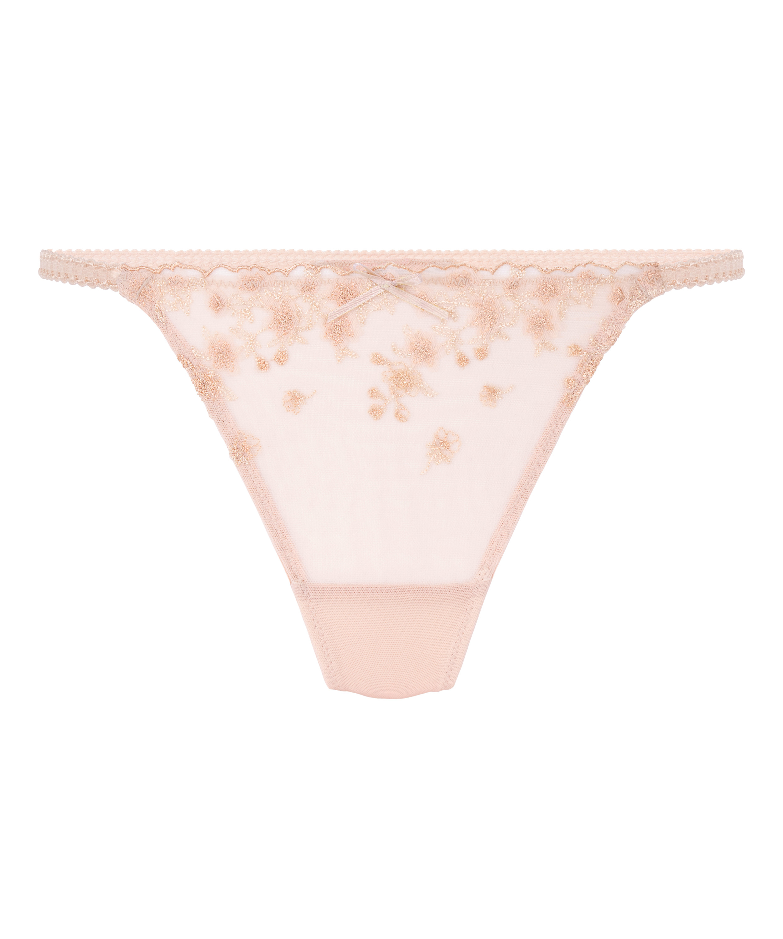 Tanga Chloe de tiro alto, Rosa, main