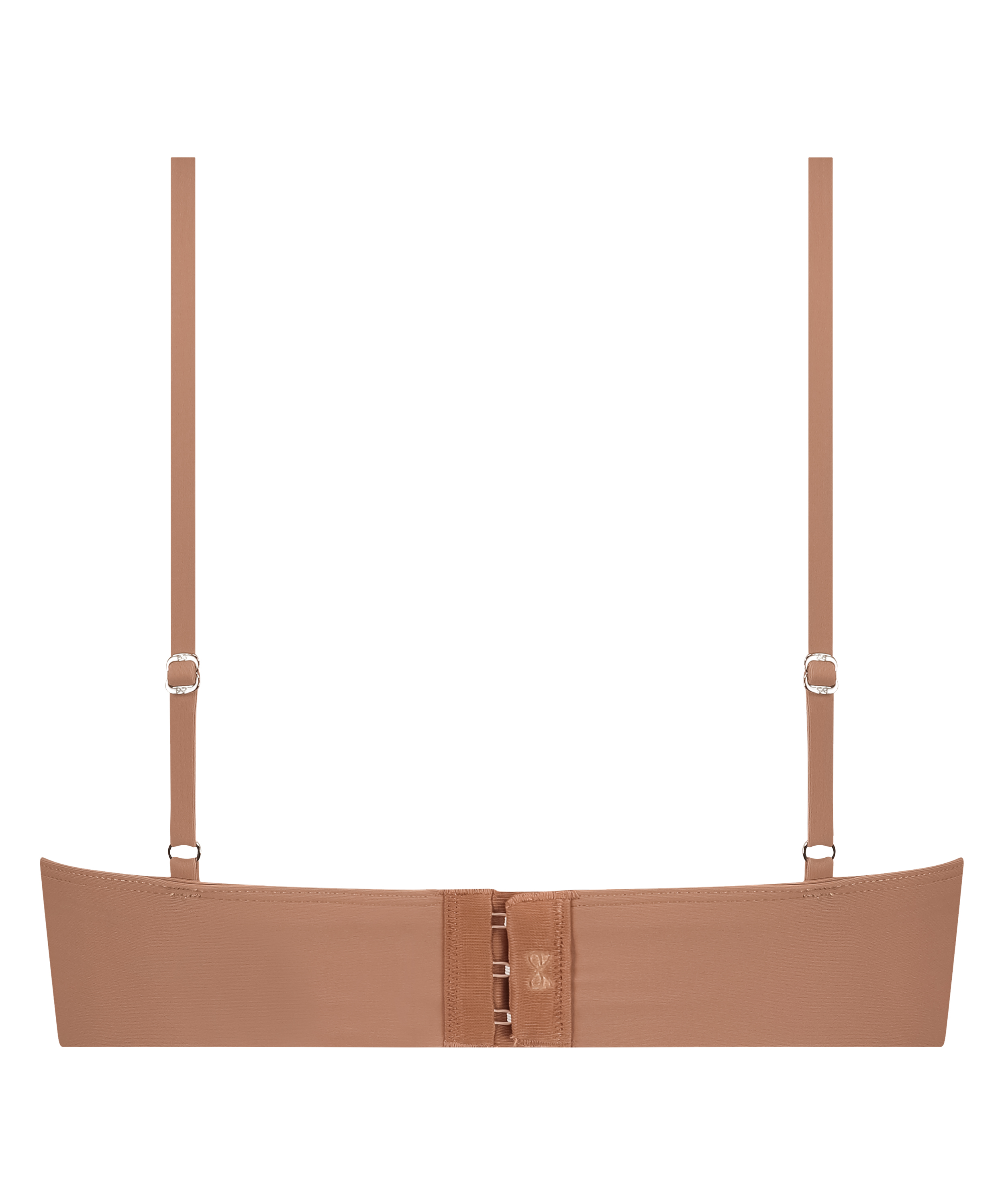 Triangular Bralette Smooth, Marr&oacute;n, main