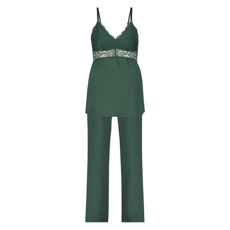 Conjunto de pijama Vera Lace, Verde