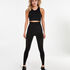 Sujetador deportivo HKMX The highneck nivel 2, Negro