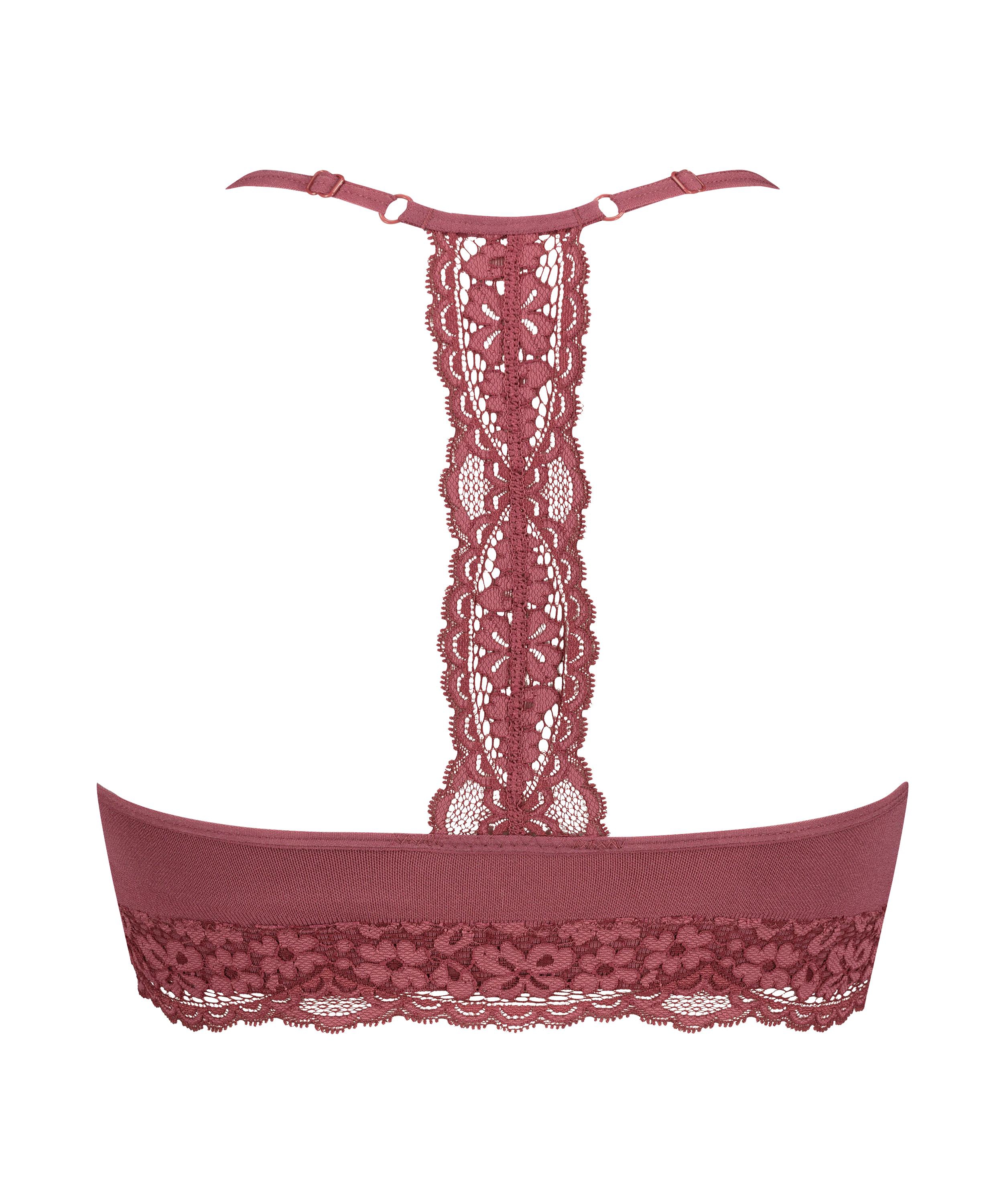 Bralette sin costuras Marine, Rojo, main