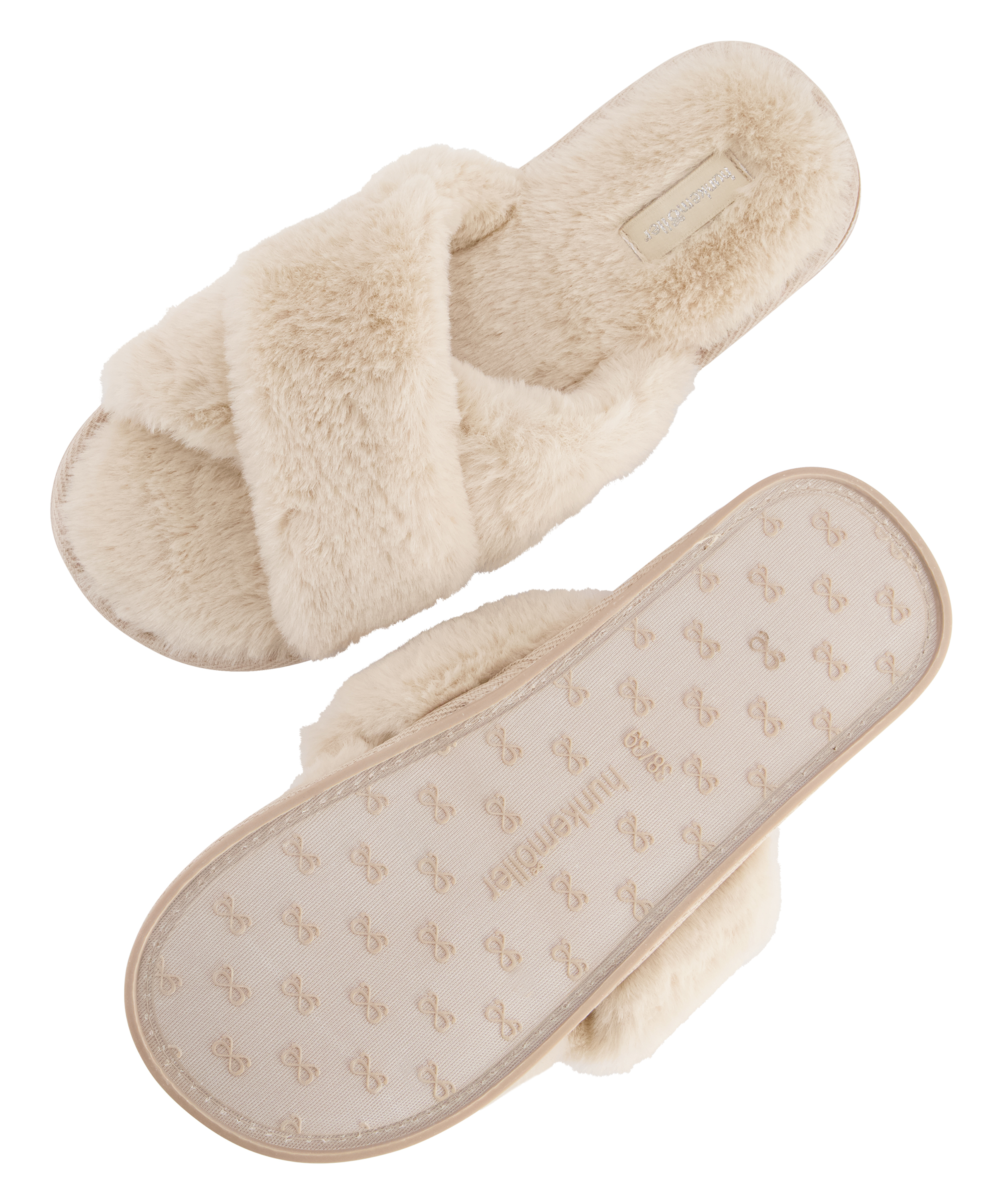 Pantuflas Lia, Beige, main