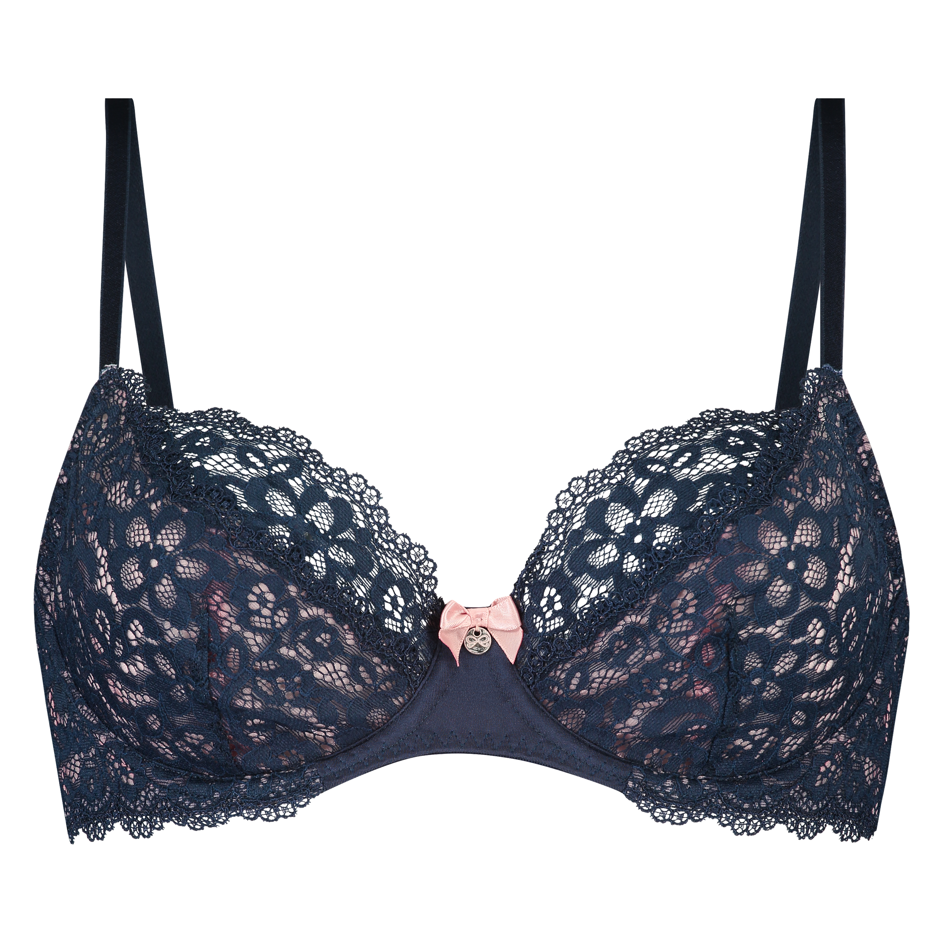 Sujetador con aros no preformado Marine, Azul, main