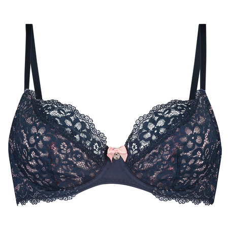 Sujetador con aros no preformado Marine, Azul