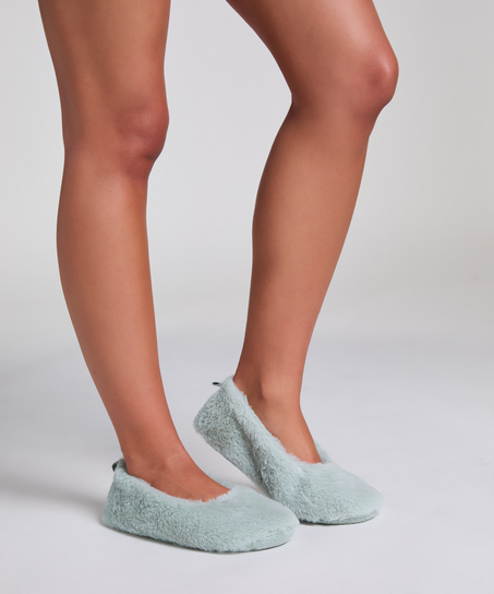 Bailarinas Fake Fur, Verde