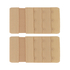 Pack de 2 extensores de sujetador, Beige