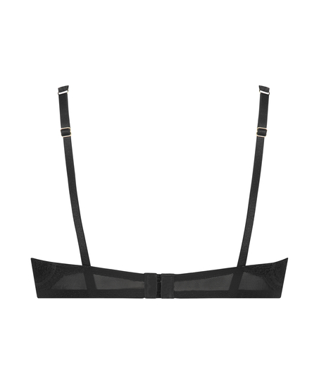 Sujetador de aros no preformado Fleur Nyakim, Negro