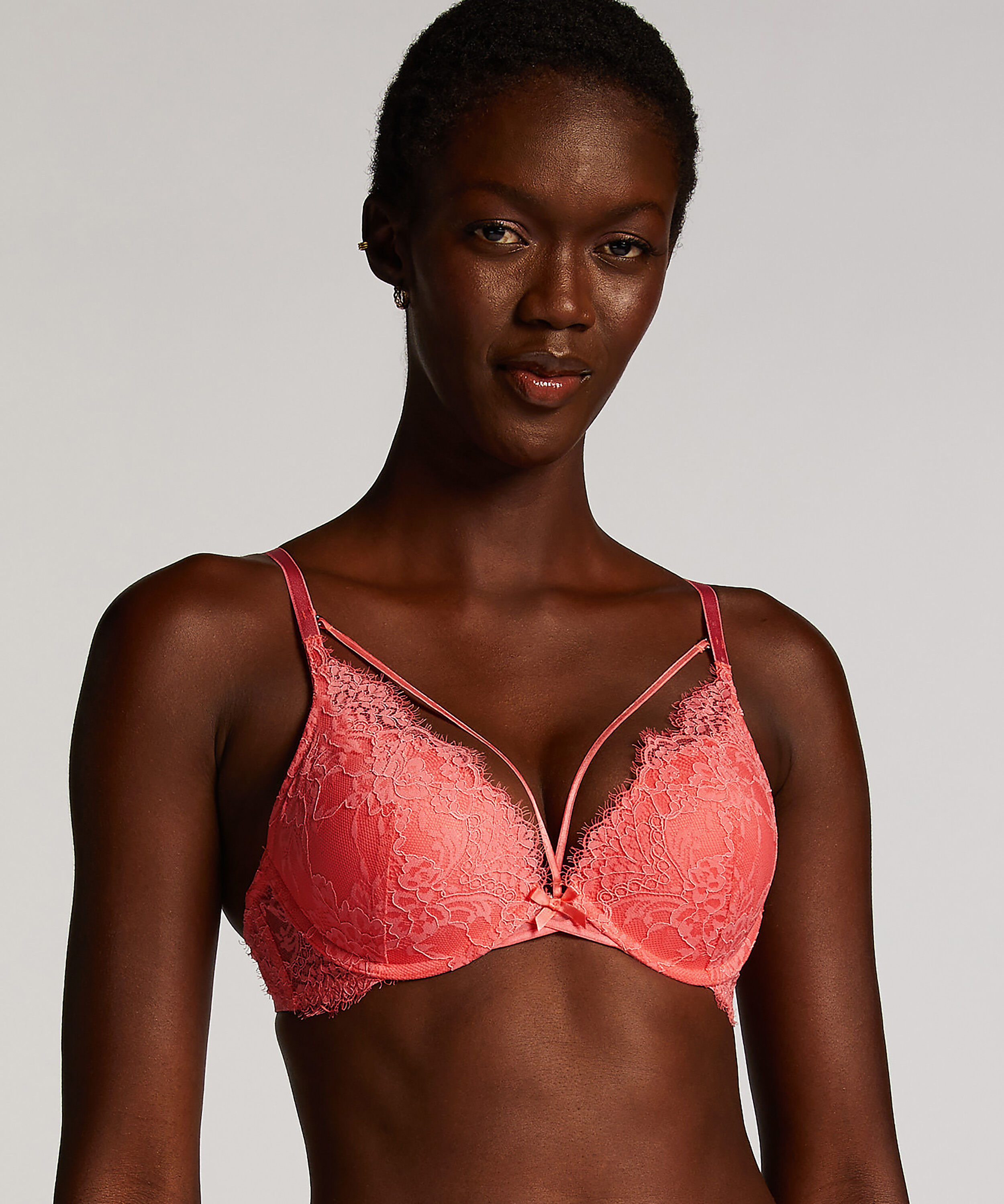 Sujetador push-up de aros preformado Arabella, Rosa