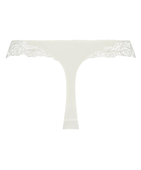 Tanga pantalón corto Diva, Blanco