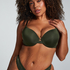 Sujetador de aros push-up acolchado Lea, Verde