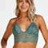Bralette triangular Illuna, Verde