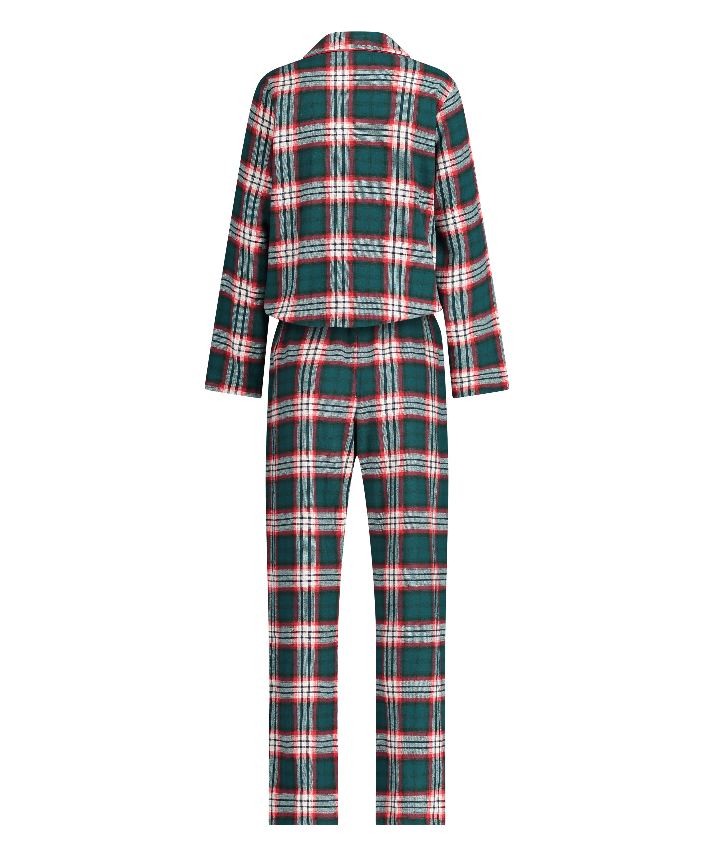 Conjunto de pijama Check Twill, Azul, main